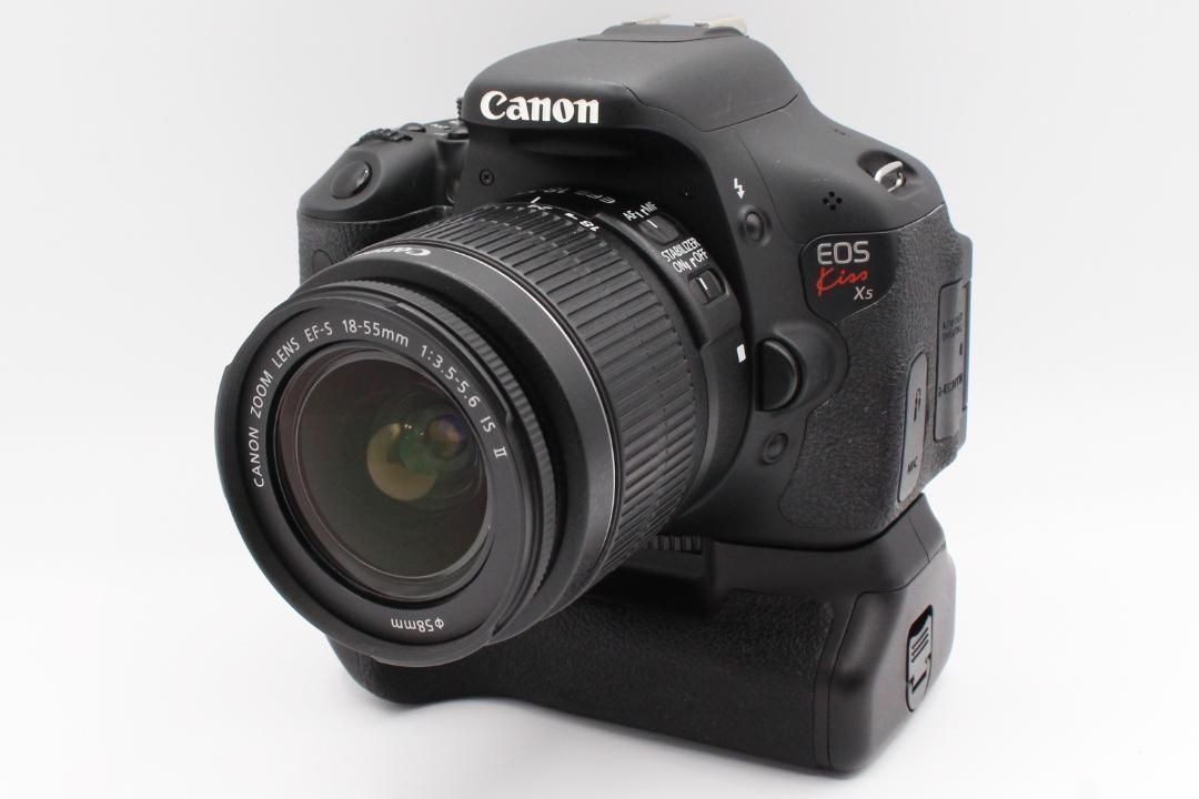 美品】バッテリーグリップ付 長時間撮影OK✨ キヤノン Canon kiss x5