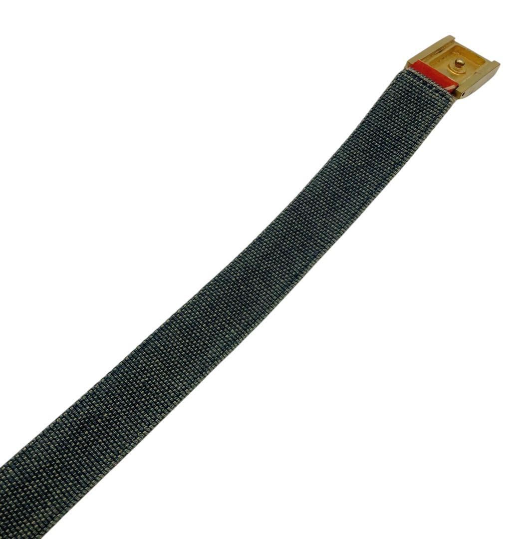 ⭐️良品⭐️ シャネル ココマーク ロゴ ベルト キャンバス レッド