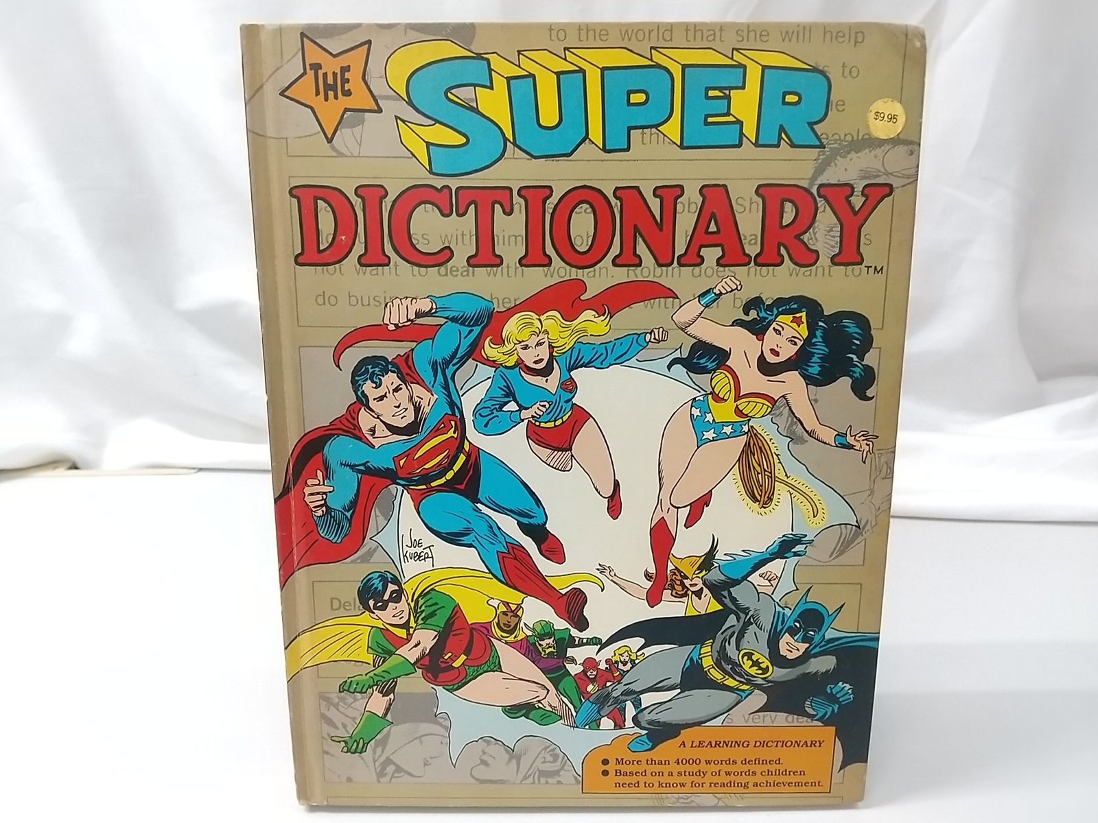 THE SUPER DICTIONARY　アメコミイラスト英英辞典　スーパーマン 学習絵本[DCスーパーヒーロー英語絵事典 THE SUPER DICTIONARY