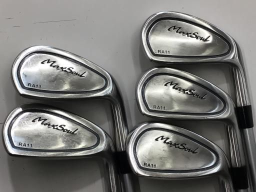 Maxsoul★マックスソウルRA11アイアンヘッド 6個セット♯5～9、P victoriagolf_10881694301