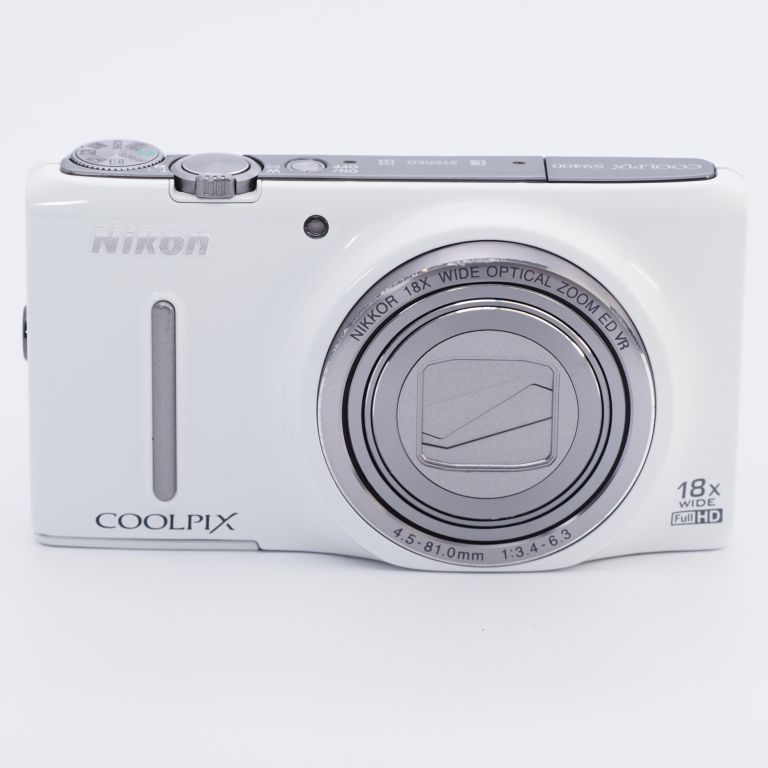 Nikon COOLPIX S9400 18倍ズーム ホワイト 【公式通販】