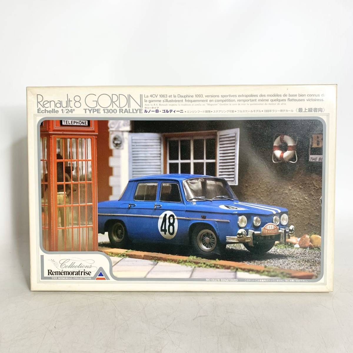 未組立 ユニオン 1/24 ルノー 8 ゴルディーニ ラリータイプ Renault 