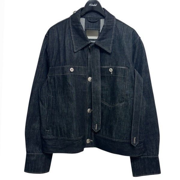 NULLUS 24ss デニムブルゾン sacai(サカイ) 24SS クロップドデニムブルゾン 24-07283