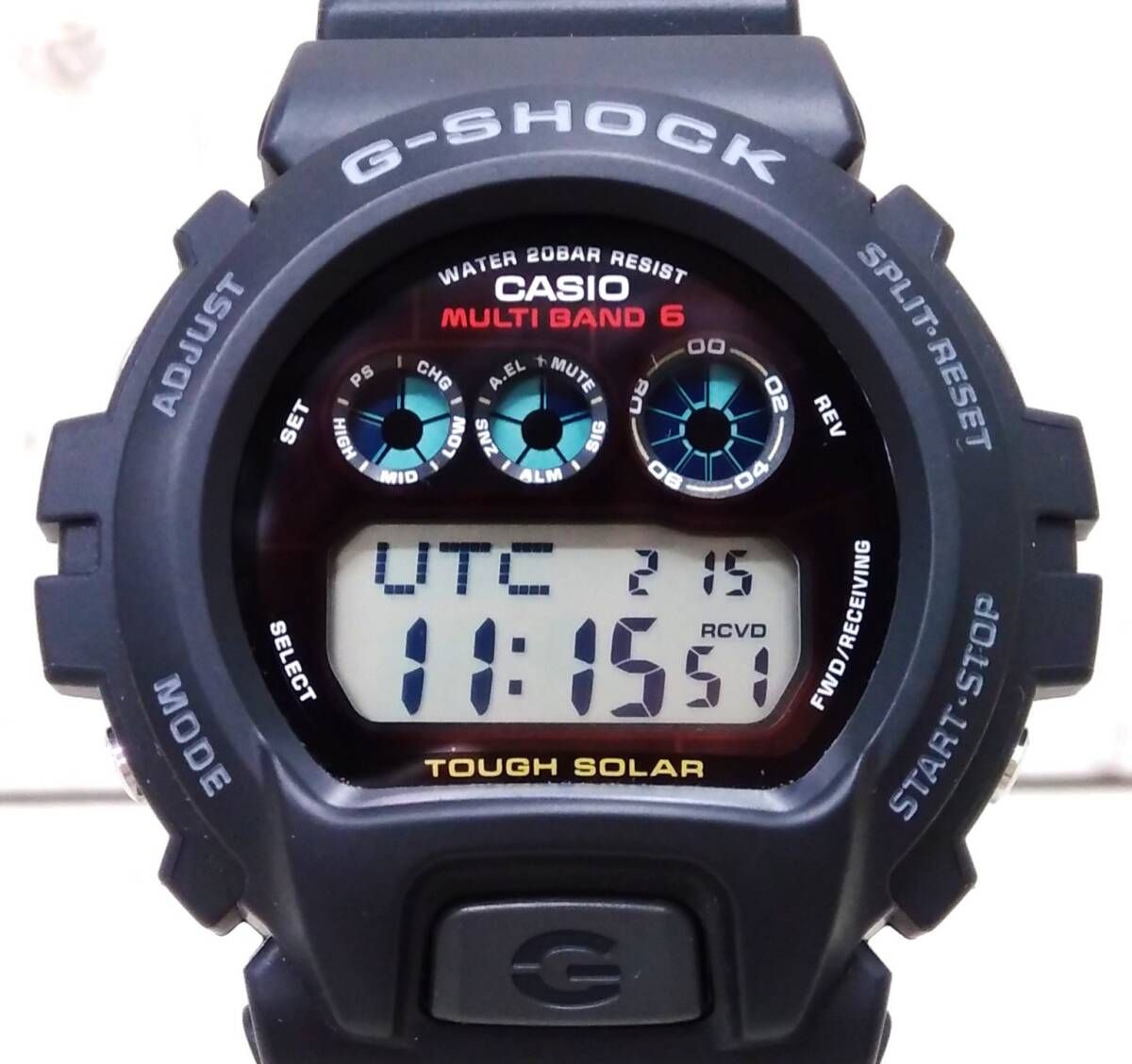 CASIO カシオ G-SHOCK GW-6900-1JF 302A**** ソーラー電波 腕時計 箱 取説あり