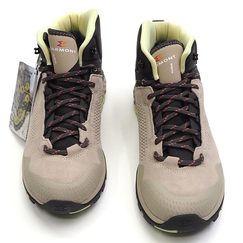 GARMONT GROOVE MID G-DRY WMS スエードレザー トレッキングブーツ サイズ 25.5 ベージュ 002566 登山靴 ガルモント レディース 5 L 05639 JECE 29