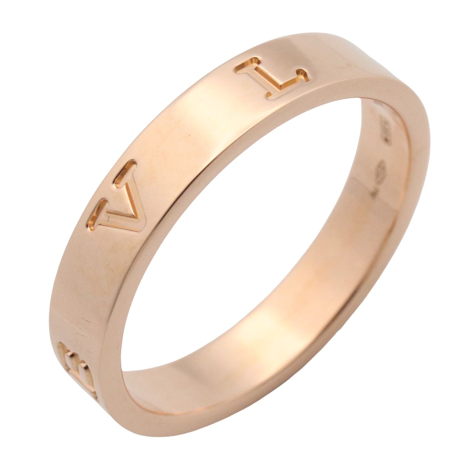 ブルガリ 指輪 AN855962 K18PG BVLGARI　保証書付き 347042 AN855962 ビーゼロワン リング 中古 ｜ ブルガリ