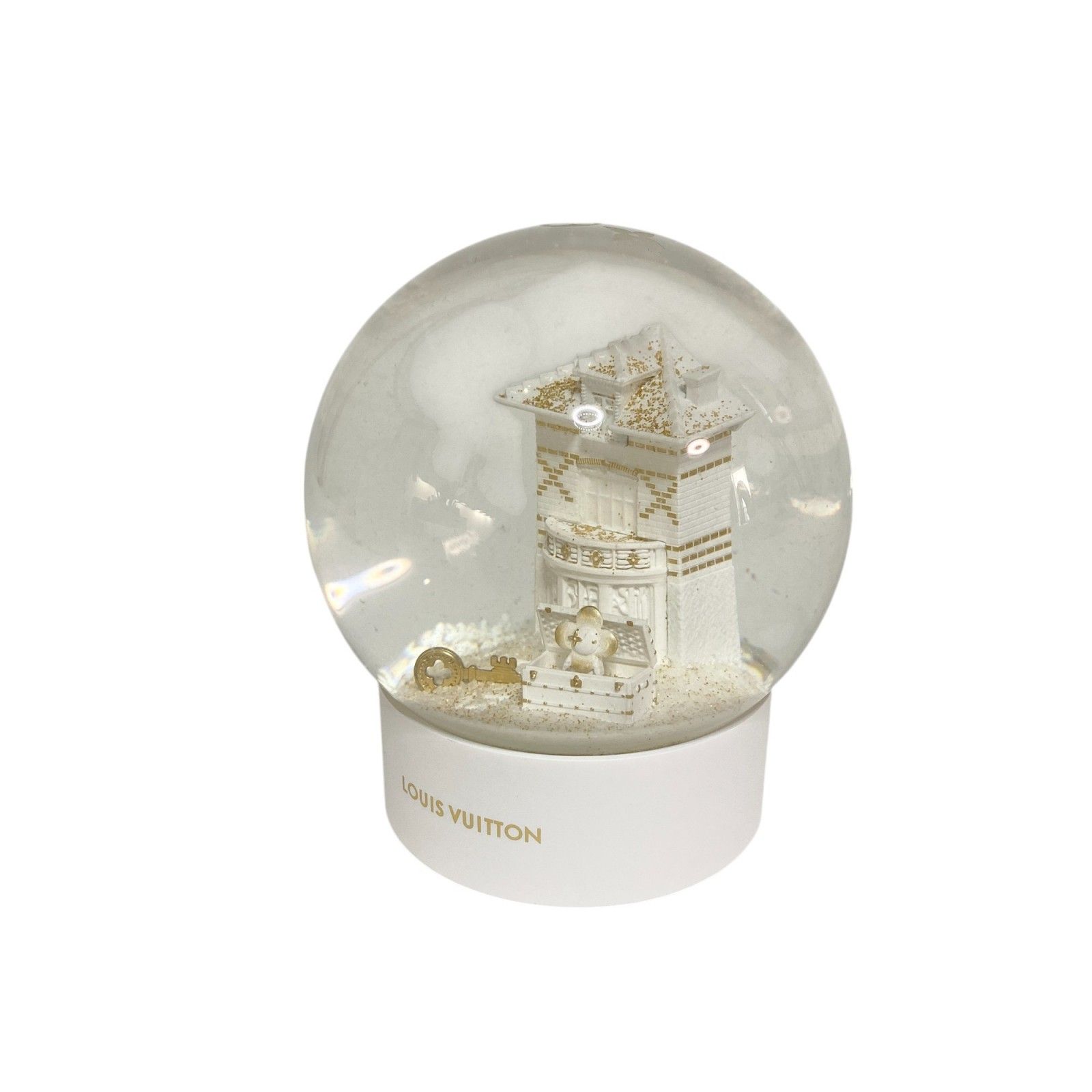 ルイヴィトン　スノードーム　非売品 LOUIS VUITTON クリスタル スノードーム 2022 非売品 顧客限定