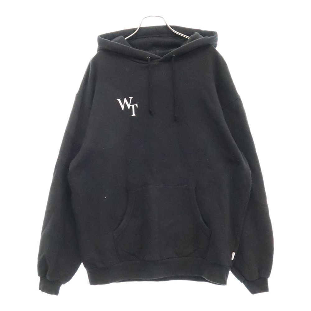 WTAPS (ダブルタップス) 21AW URBAN TERRITORY HOODIE プリント プルオーバー パーカー ブラック
