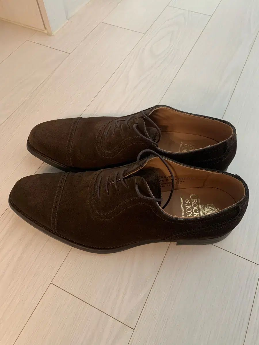 GUILD OF CRAFTS × クロケットジョーンズ ブラウンシューズ クロケット