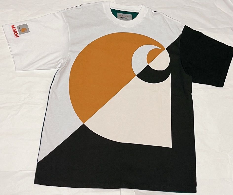 MARNI X CARHARTT☆マキシプリントTシャツ-