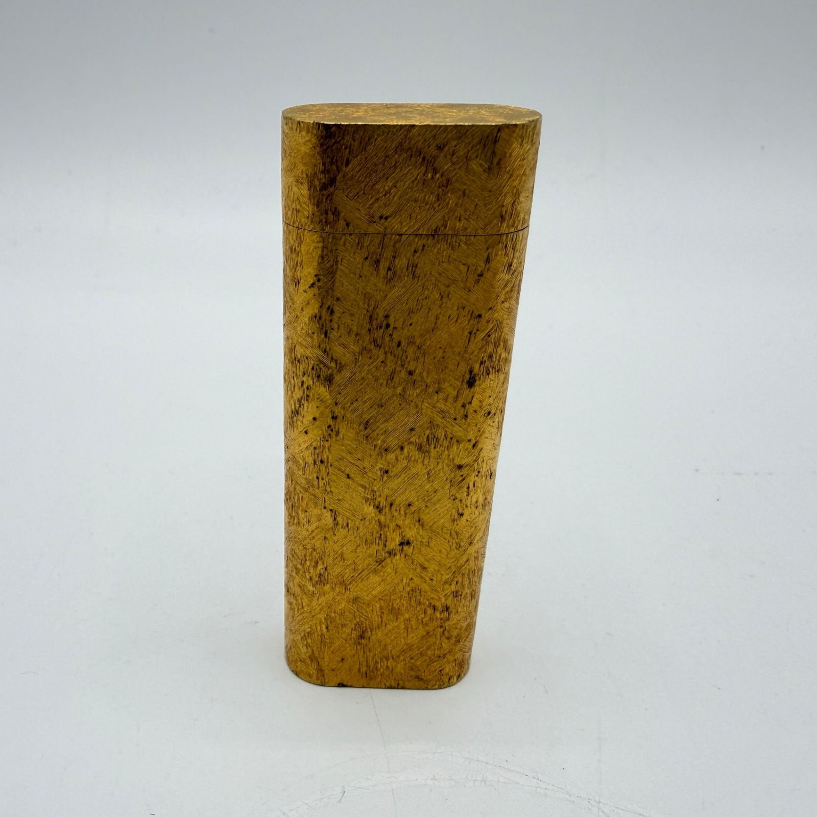 Cartier カルティエ オーバル ガスライター ゴールド 着火 済み 現状品 質屋 リサイクルマート宇部店