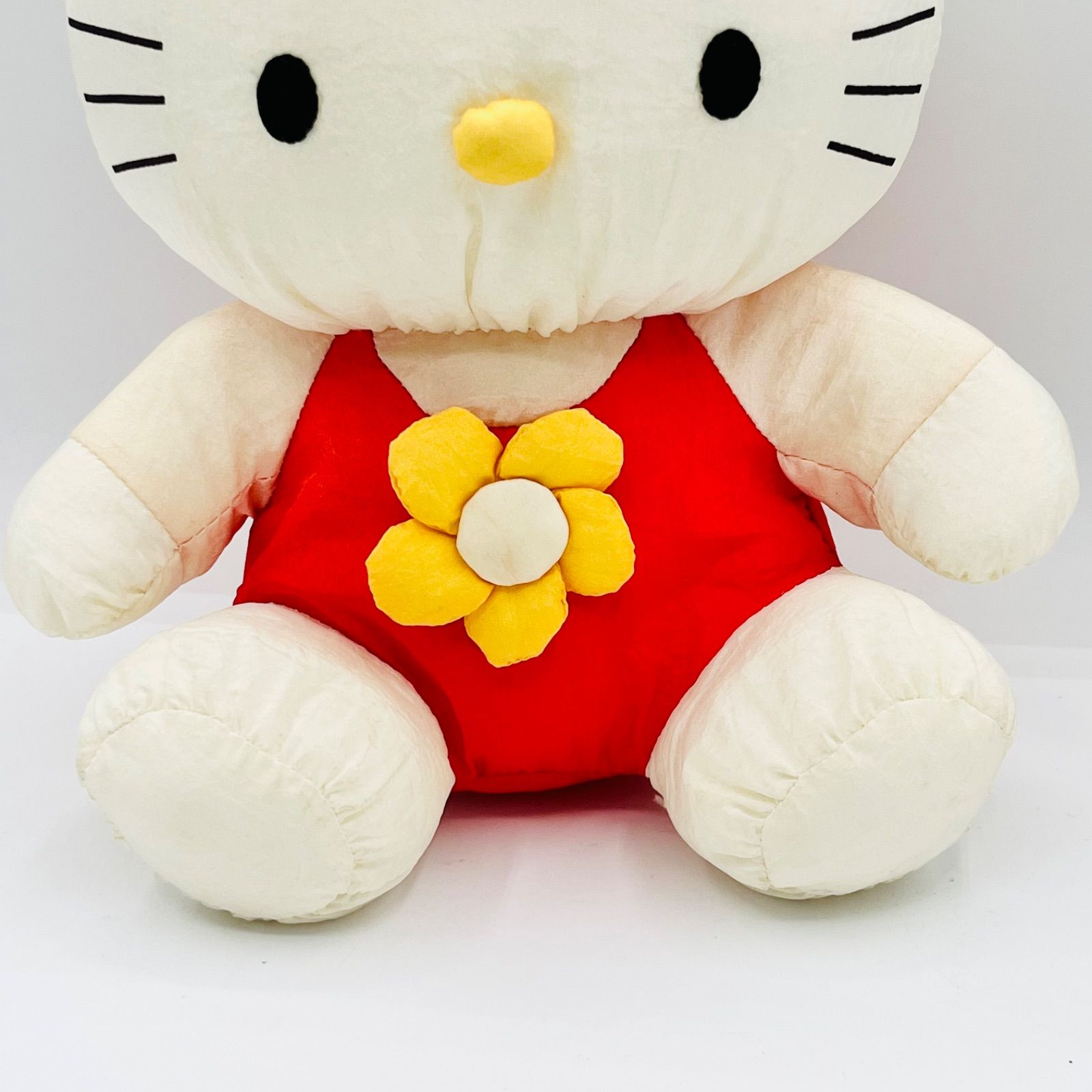 当時品/希少品/シャカシャカ素材】 ハローキティ ぬいぐるみ