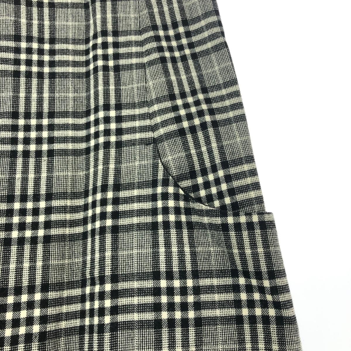 美品 Y's for living ワイズフォーリビング チェック柄