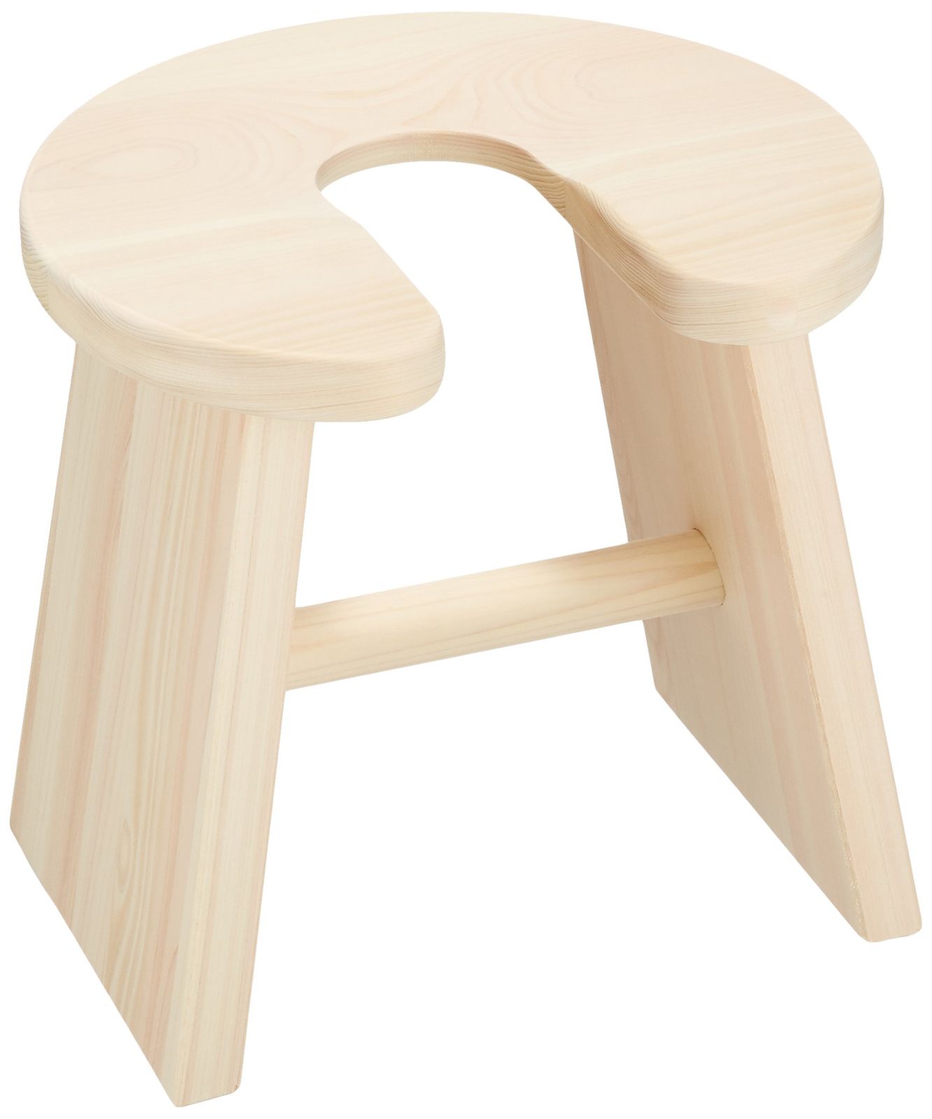 木曽工芸 木製 風呂椅子 癒しの香 国産 ひのき 足高 巾30×奥26.5×高30cm