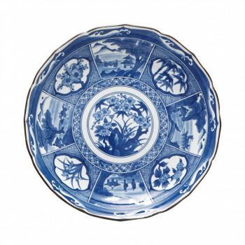 光洋陶器 花伝 四君子 尺皿 54917016