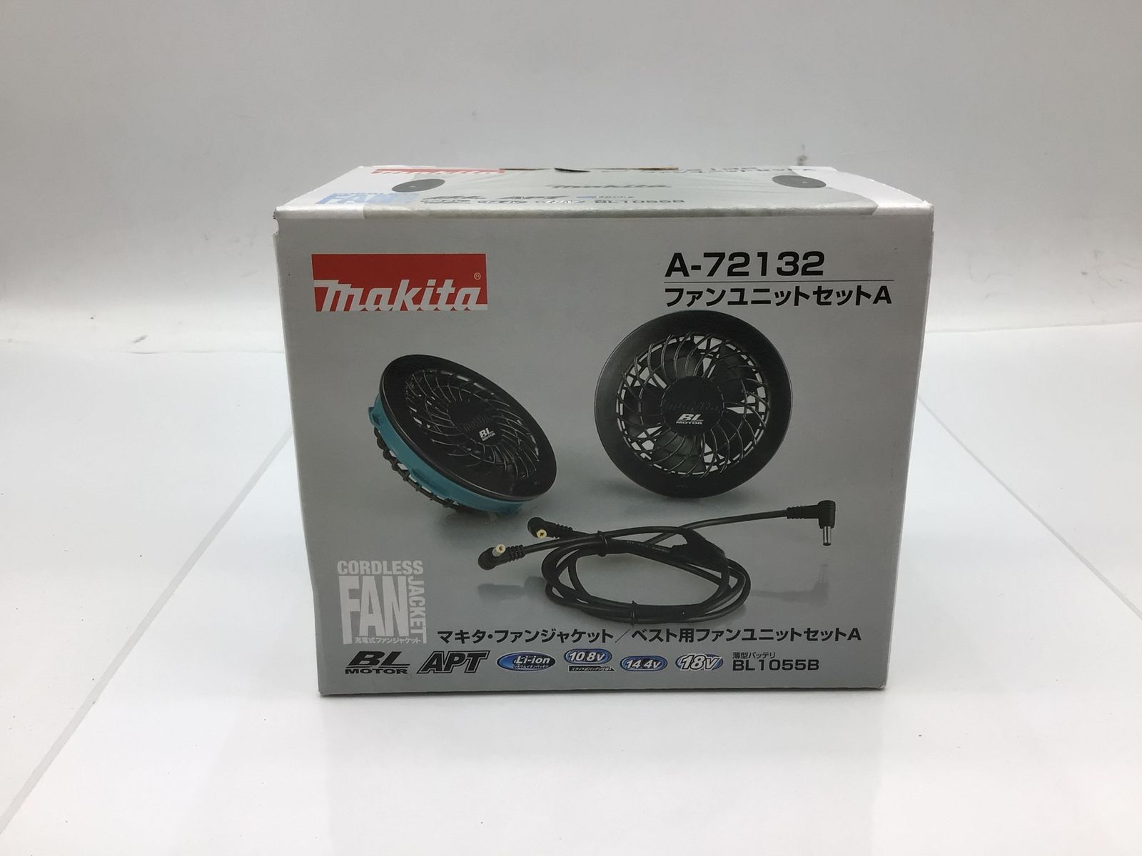 未使用】〇Makita/マキタ Lサイズファンベスト【FV213DZLN】+ファン