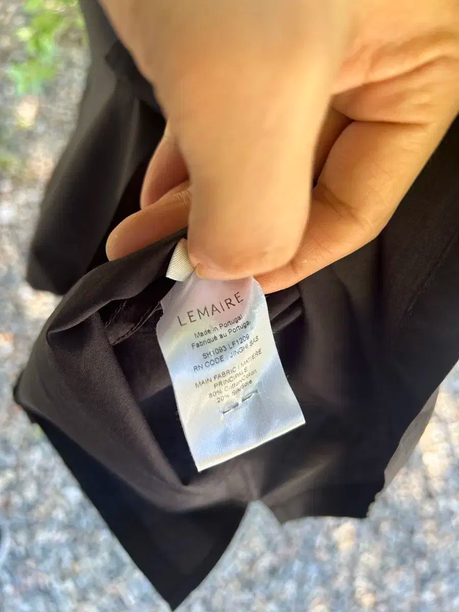 LEMAIRE ルメール ブラック 半袖 シャツ USTAUSTRALIA_COM_AU