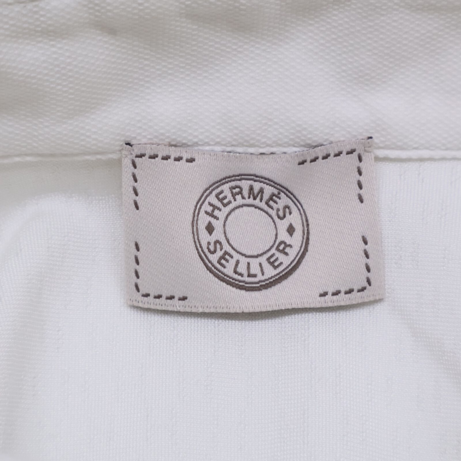 HERMES エルメス 【美品】セリエボタン ボタンダウン 半袖
