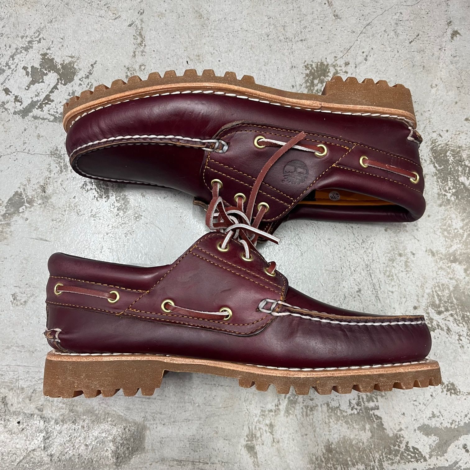 新品 Timberland 3 Eye Classic Lug - Burgundy 050009 スリーアイ 