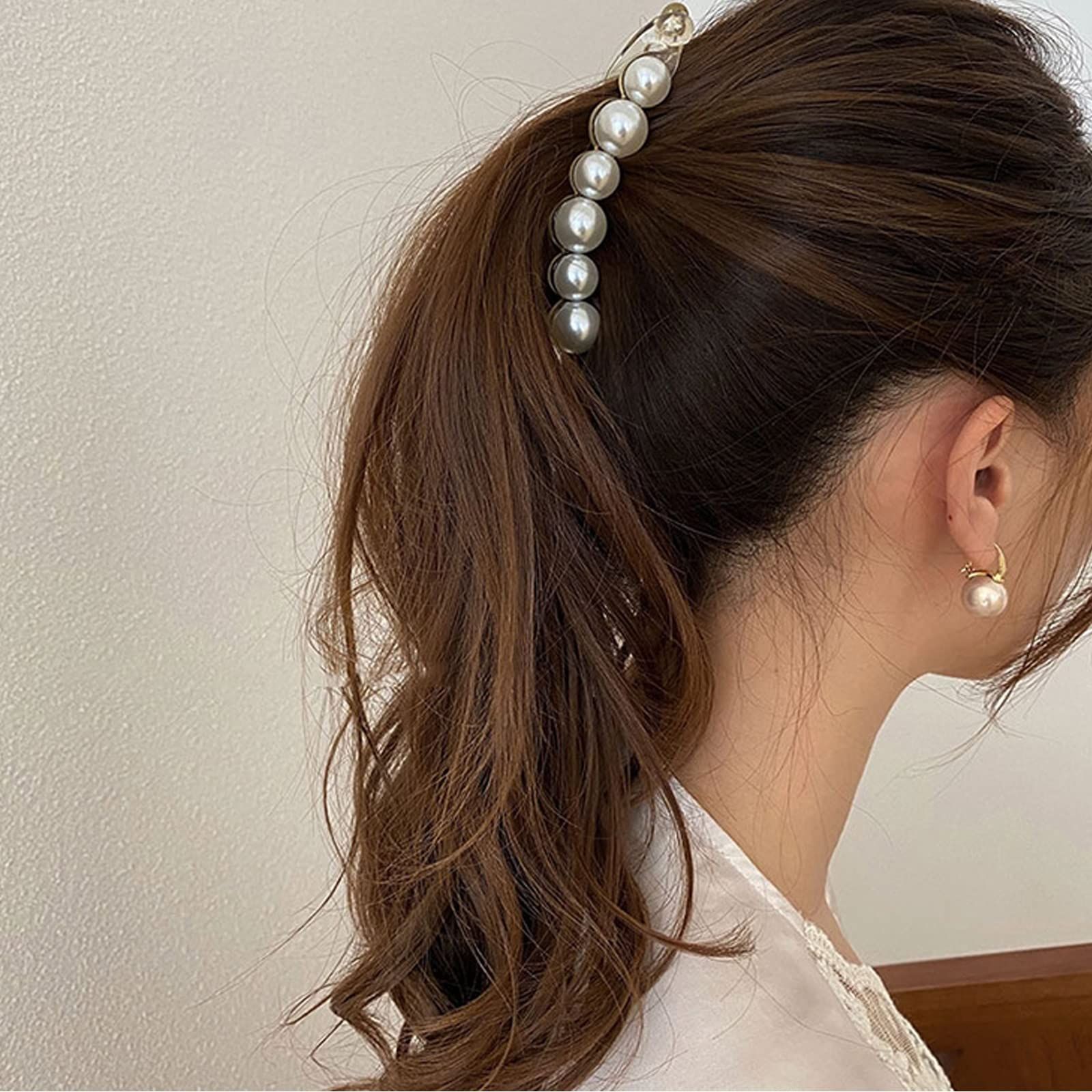  おしゃれ 贈り物 オフィス 大きめ クリップ 髪留め 韓国風 レディース用 ヘア シンプル ヘアクリップ バンスクリップ 髪飾り HAPVITAL クリップ クリップ 輪ゴム