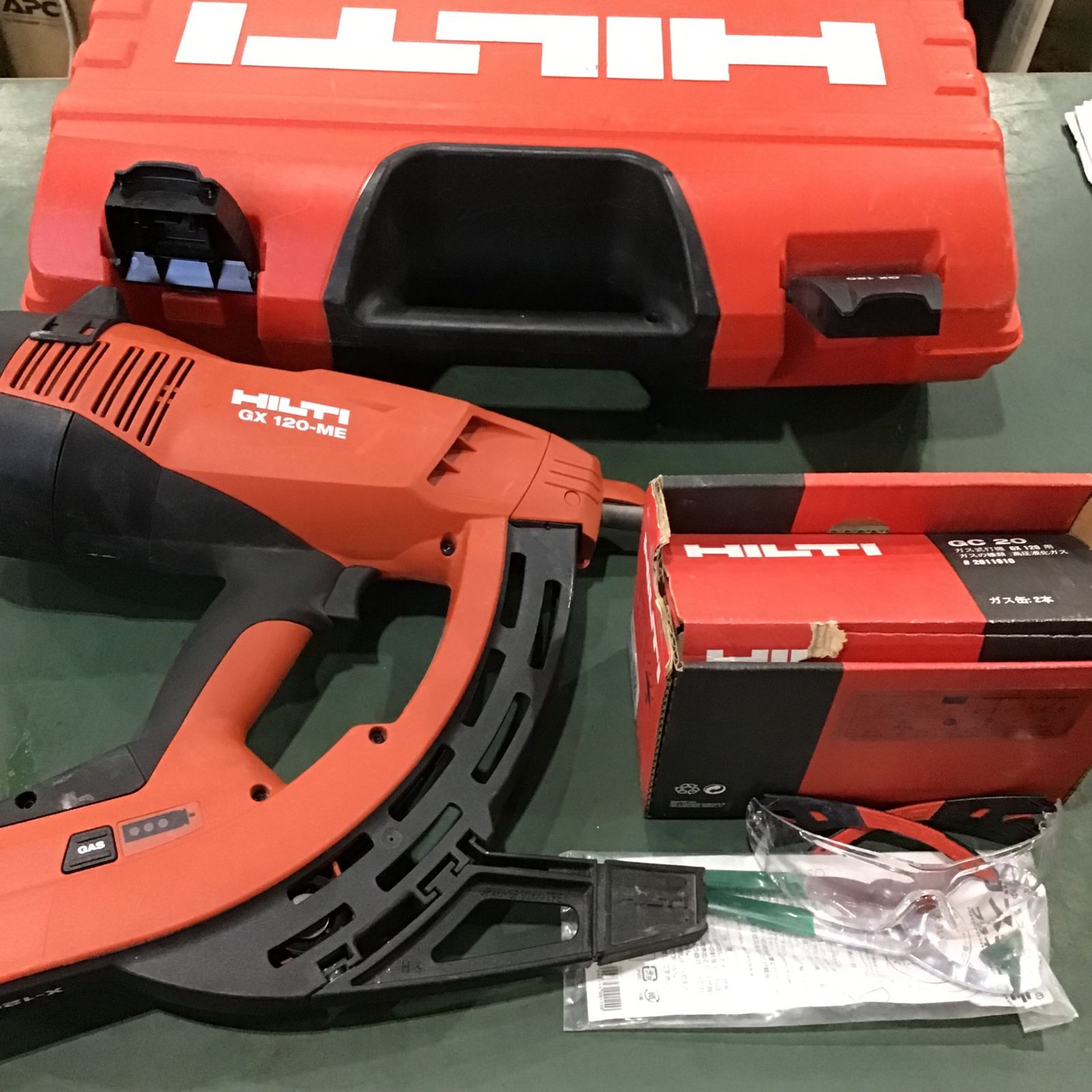 〇ヒルティ(HILTI) ガス式鋲打機 GX120-ME 電気・機械設備用【川口店】 - メルカリ