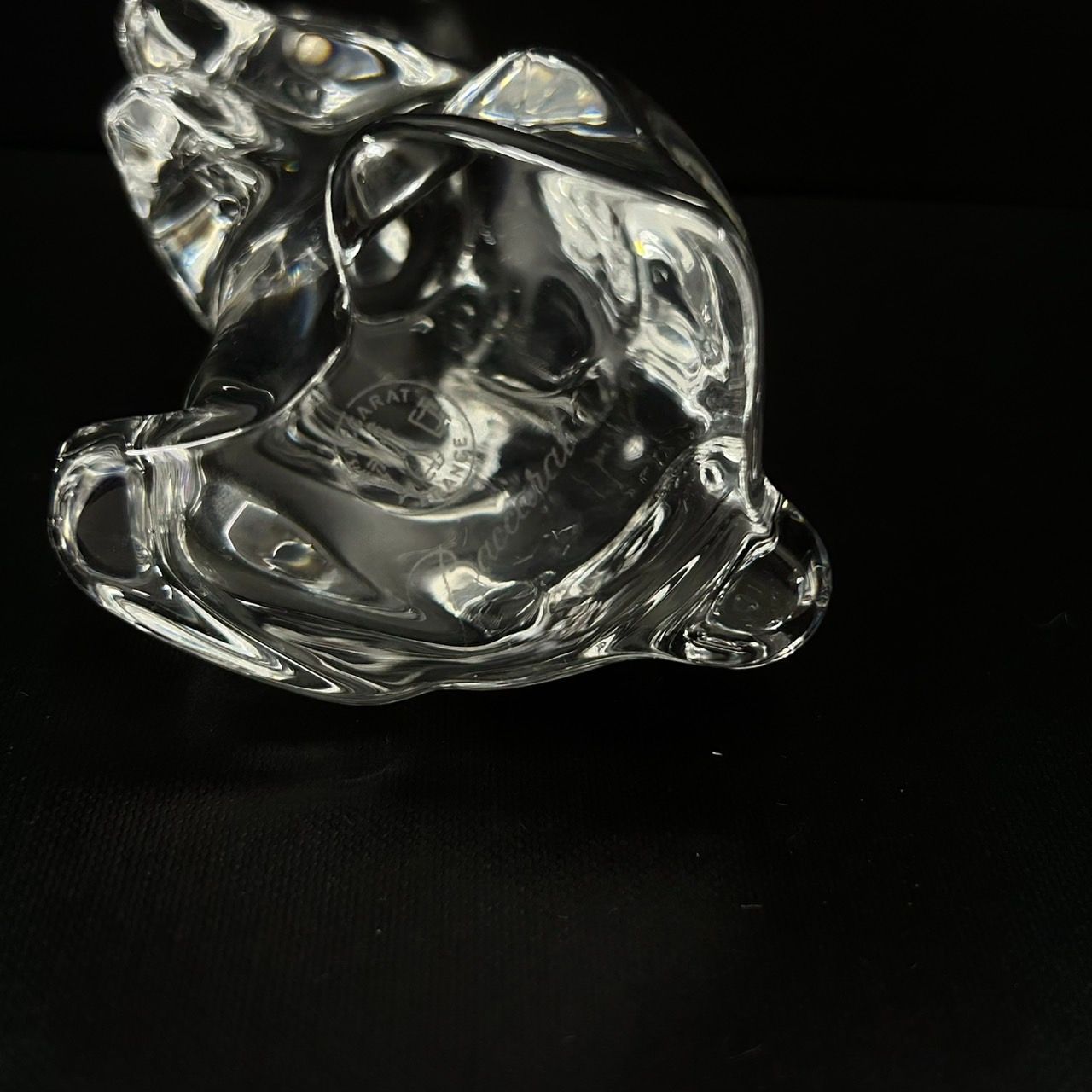 美品】 Baccarat バカラ 干支 干支シリーズ うさぎ 兎 卯 置物 ガラス