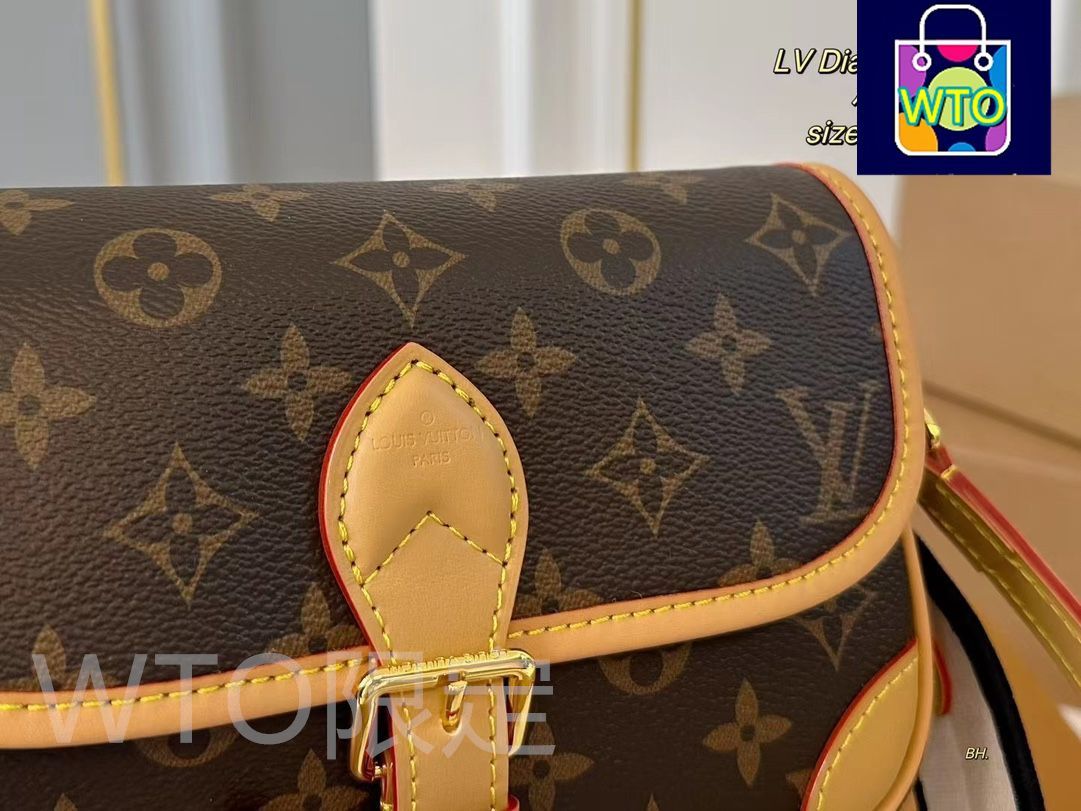 LVルイヴィトンDianeレトロなバゲットバッグ ハンドバッグ