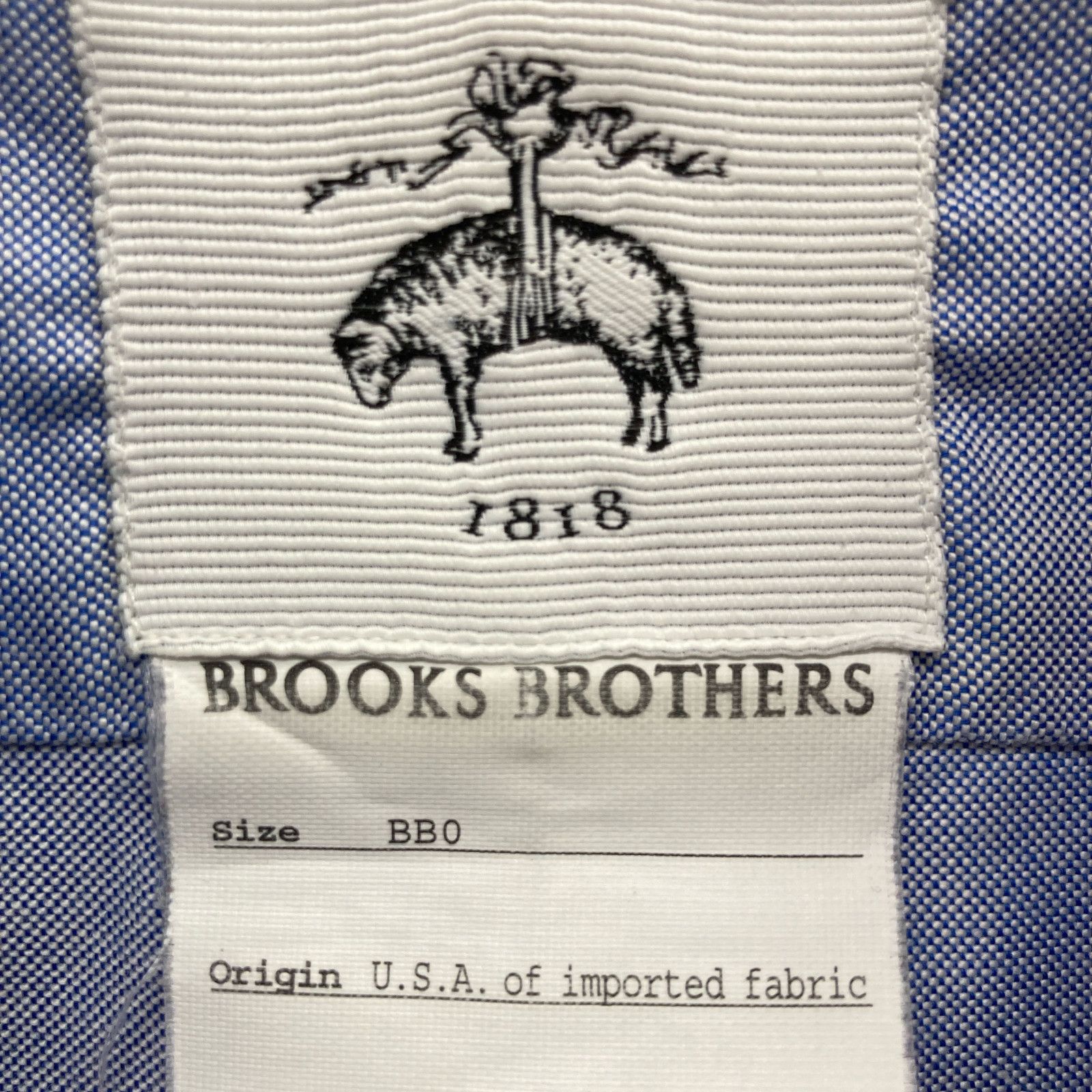 トム・ブラウン　オックスフォードBDシャツ　ブルックスブラザーズ Brooks Brothers ブルックスブラザーズ ×トムブラウン サックス