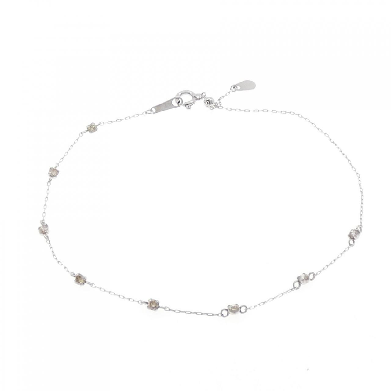 PT900 ダイヤモンド ブレスレット 0.25CT - メルカリ