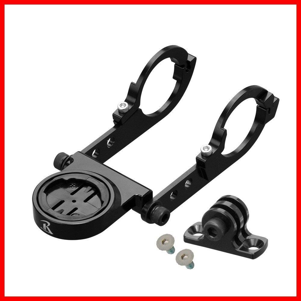 【特売】REC-MOUNTS(レックマウント) wahoo ELEMNT コンボ マウント (両持ちナロー タイプ 下部アダプター付) ワフー エレメント ROAM対応【WAH-Narrow19+GP】