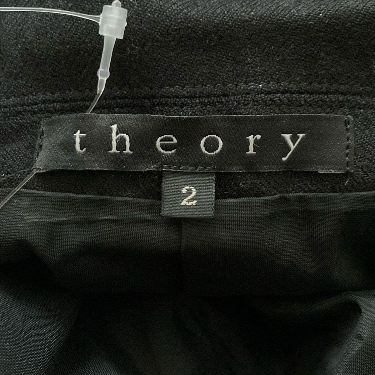 【超美品】theory セオリー ジャケット サイズ2 サンド Theory（セオリー）テーラードジャケット 黒 サイズ:2(M位