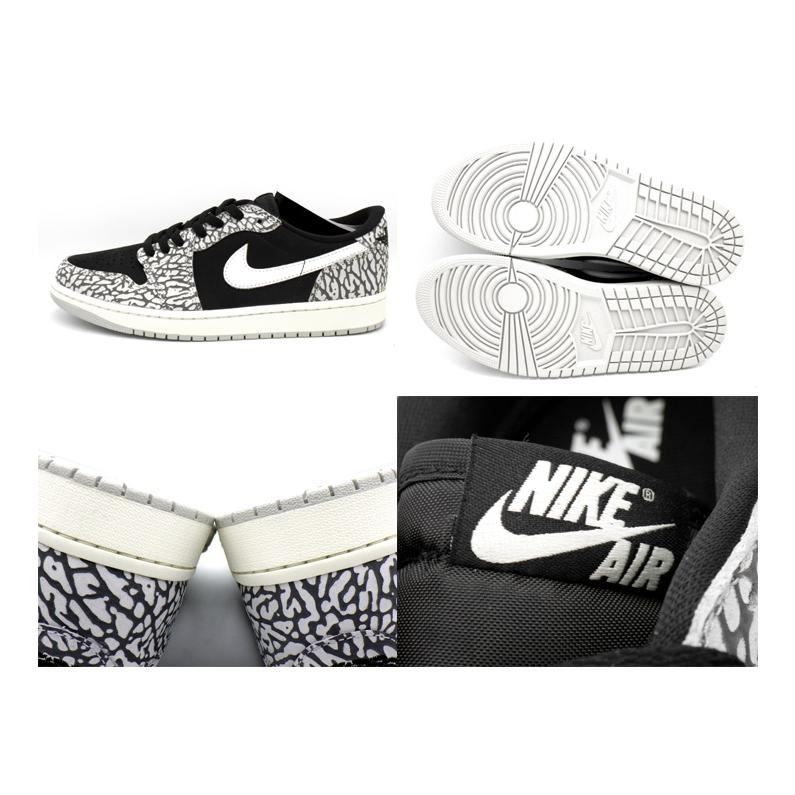 ナイキ NIKE 【 AIR JORDAN 1 LOW OG BLACK CEMENT ELPHANT