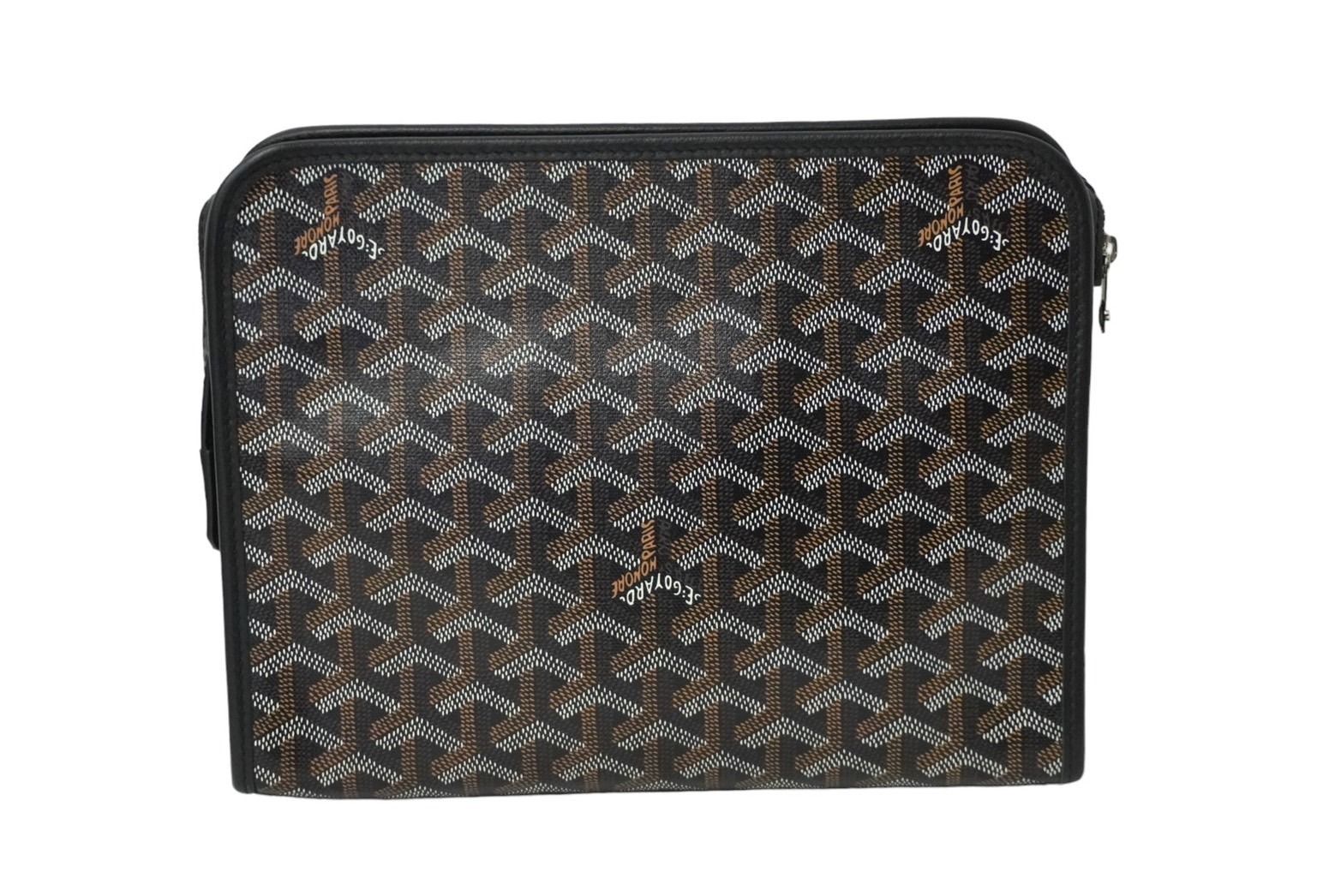 新品同様 GOYARD ゴヤール ジュバンス MM ポーチ クラッチバッグ