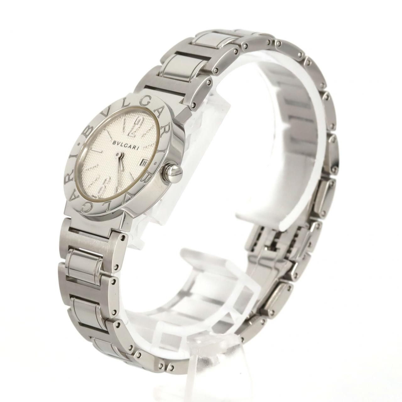 BVLGARI ブルガリブルガリ BB26SS 白文字盤 デイト ブレス良好