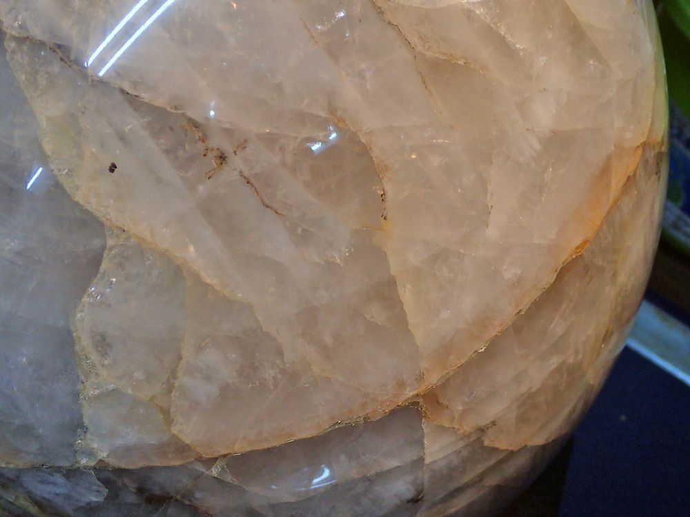 天然石】水晶＿特大の丸玉、希少クリスタル！約60kg (引き取り限定 