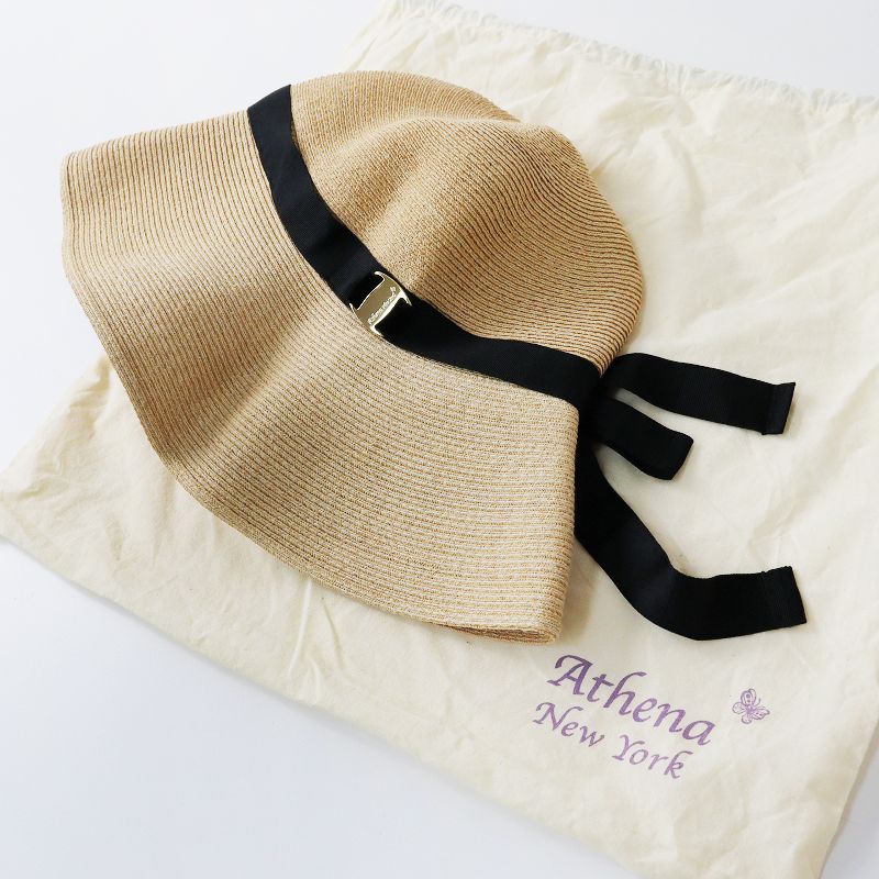 Athena New York / Rosemary ハット リボン！美品！ Kimberly ｷﾝﾊﾞﾘｰ