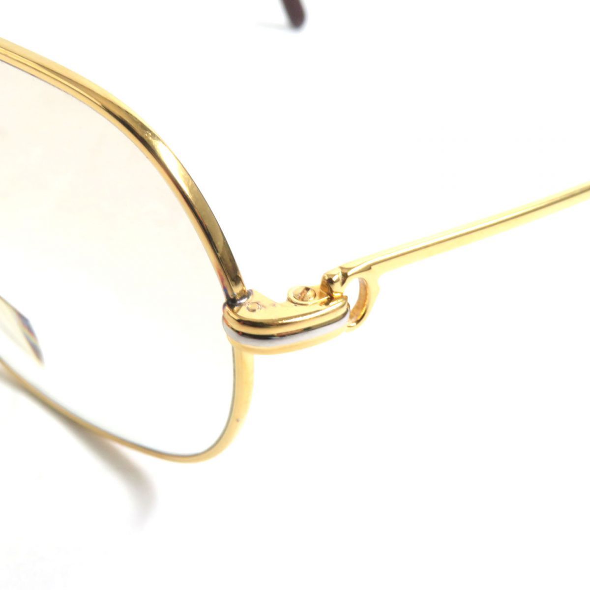 良品▽Cartier カルティエ トリニティ ツーブリッジ ロゴ金具付き 
