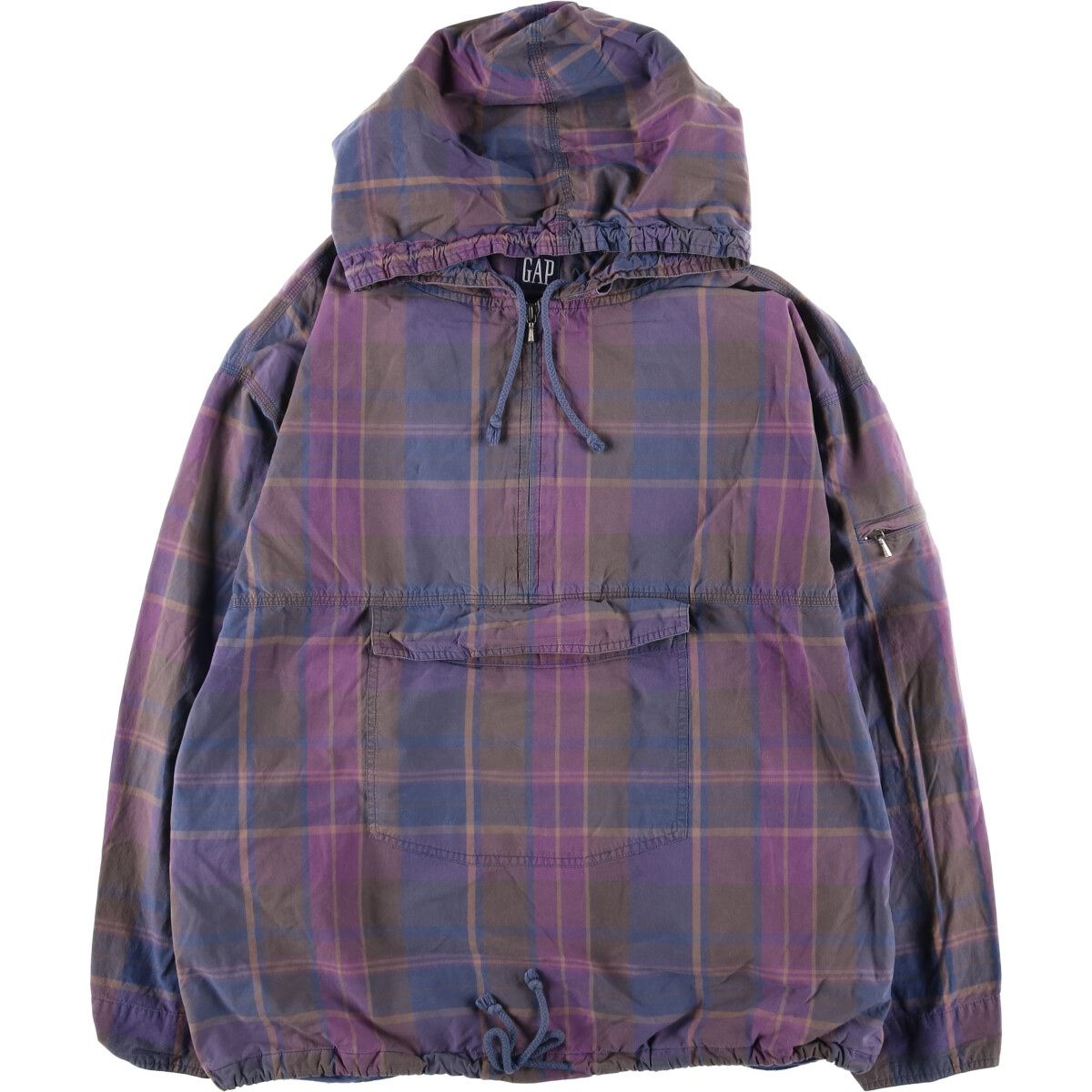 古着 90年代 ギャップ GAP オールドギャップ チェック柄 アノラック 