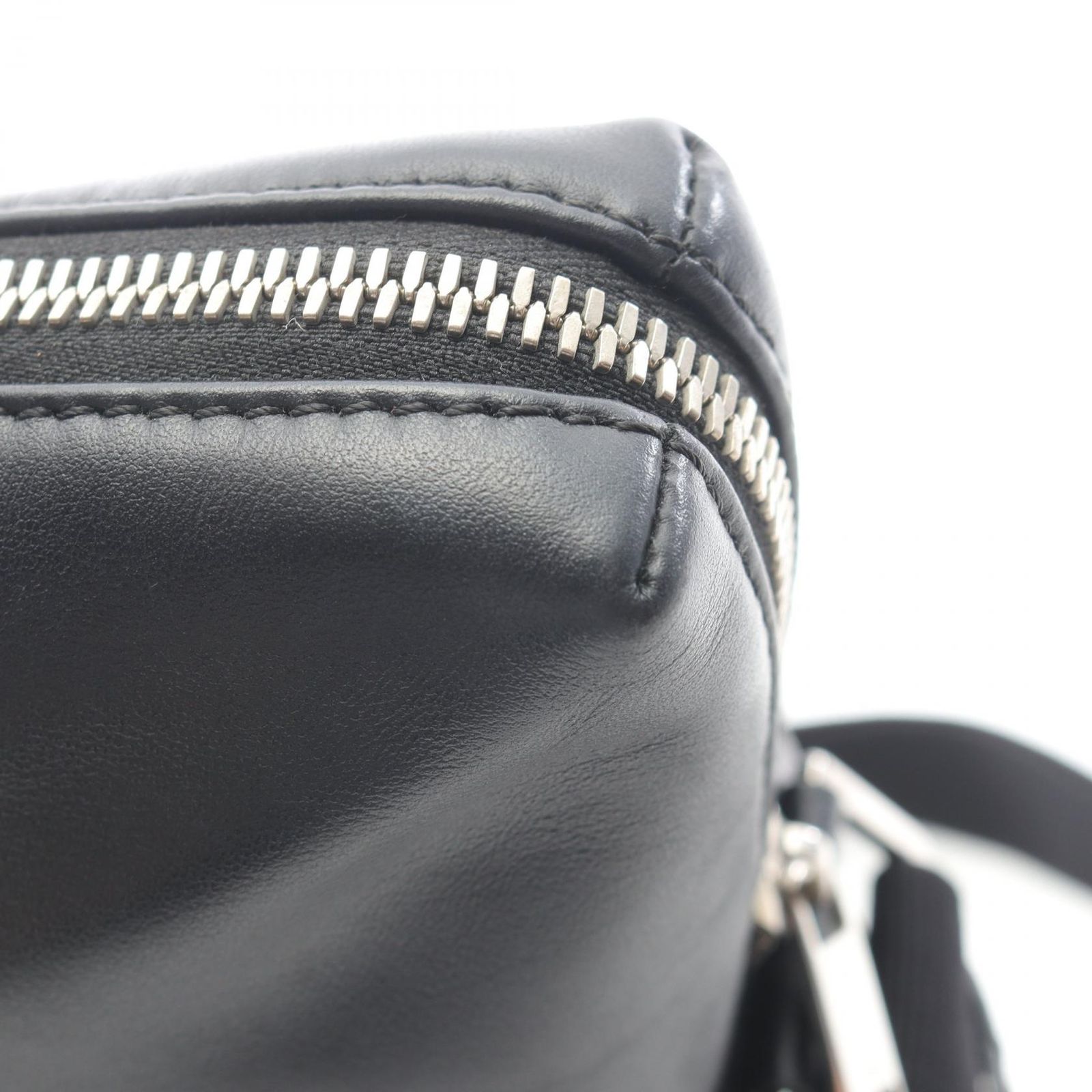 ディオールオム 04SS ブラックレザー ショルダーバッグ エディ期 ディオール・オム DIOR HOMME ショルダーバッグ ブラック レザー