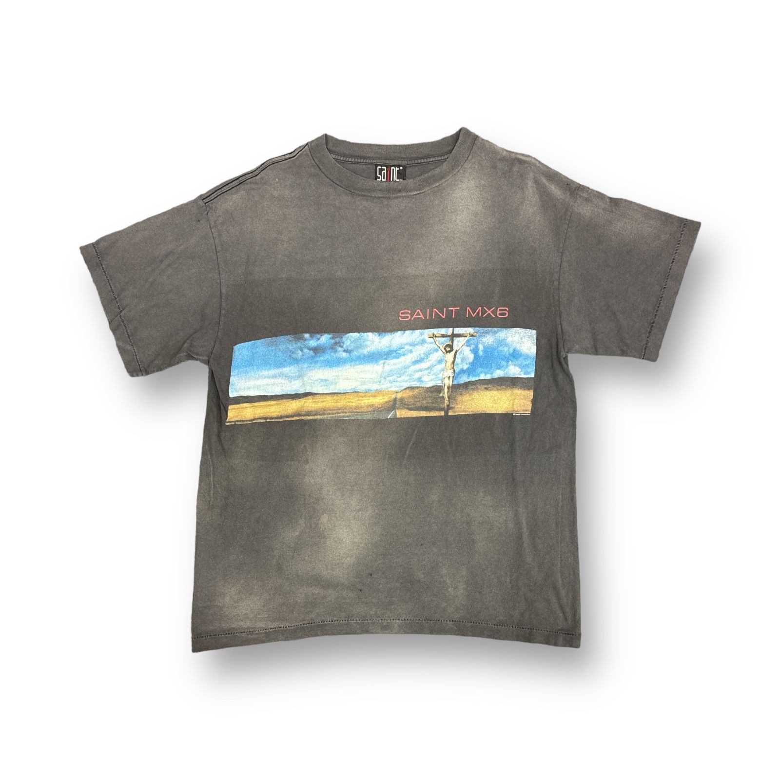 SAINT MICHAEL (セントマイケル) 23AW SKYプリント SAINT MXXXXXX(セントマイケル) 商品ページ - SS TEE SKY / BLACK