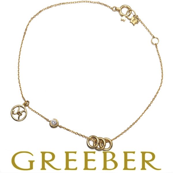 Star Jewelry K18ブレスレット ダイヤモンド0.03ct STAR of STARS BRACELET(2ZU0626)K18 ブレスレット｜スター