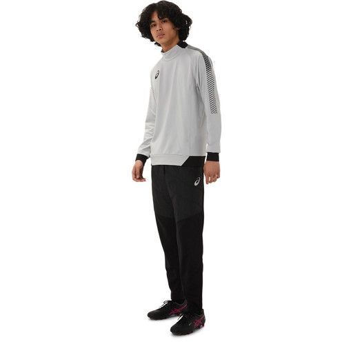 アシックス ストレッチトレーニングトップ Ｐグレー M
