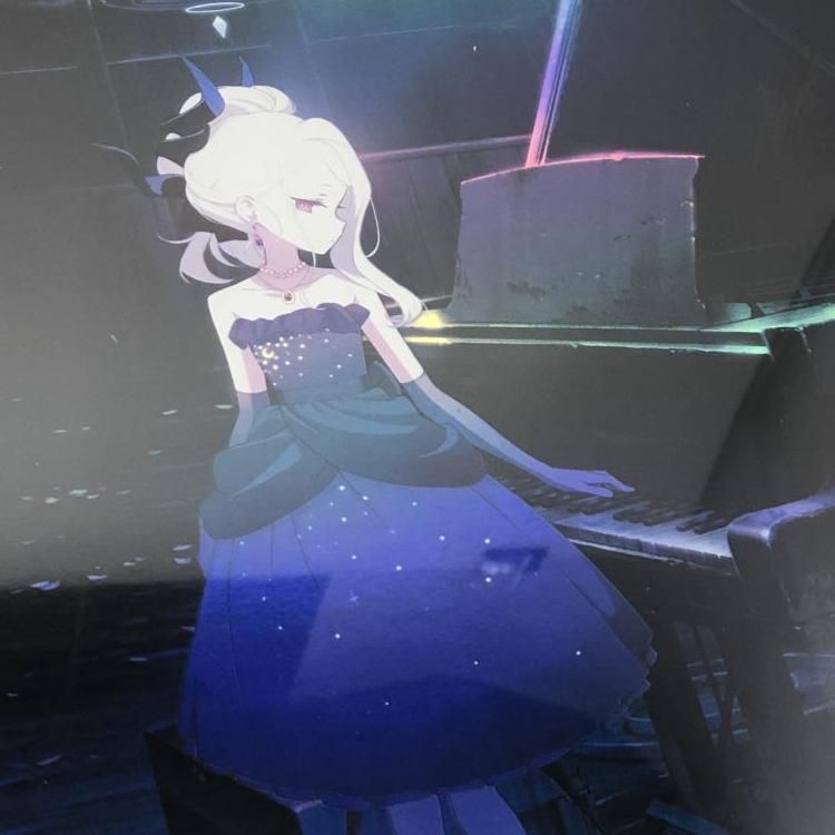 ブルアカ 空崎ヒナ 額装イラスト「陽ひらく彼女たちの小夜曲
