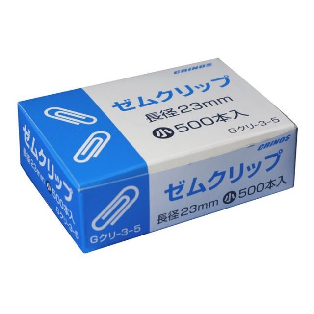 まとめ 日本クリノス ゼムクリップ小 500本紙箱入 Gｸﾘ-3-5 ×30セット
