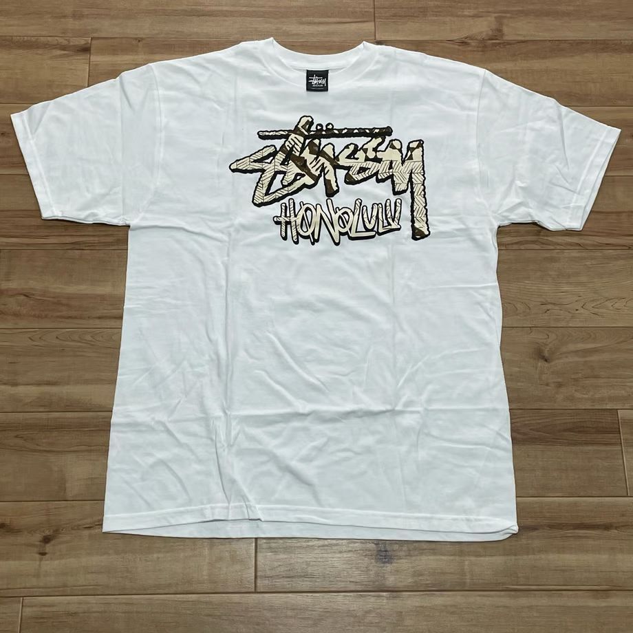 ハワイ限定 【M】 Stussy ステューシー 半袖 Honolulu ホノルル T 