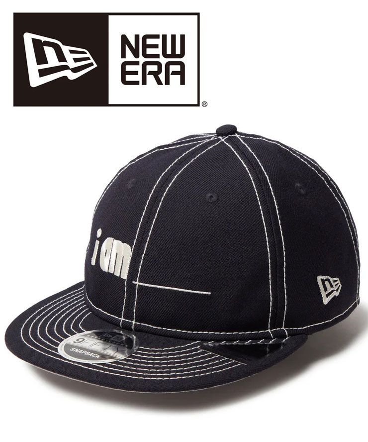 ニューエラ キャップ 9FIFTY NEWERA フラットバイザー MIYUKI ARIHARA i am ウール ネイビー 14457291 メンズ レディース 在原みゆ紀 帽子 ストリート カジュアル 新作 正規品