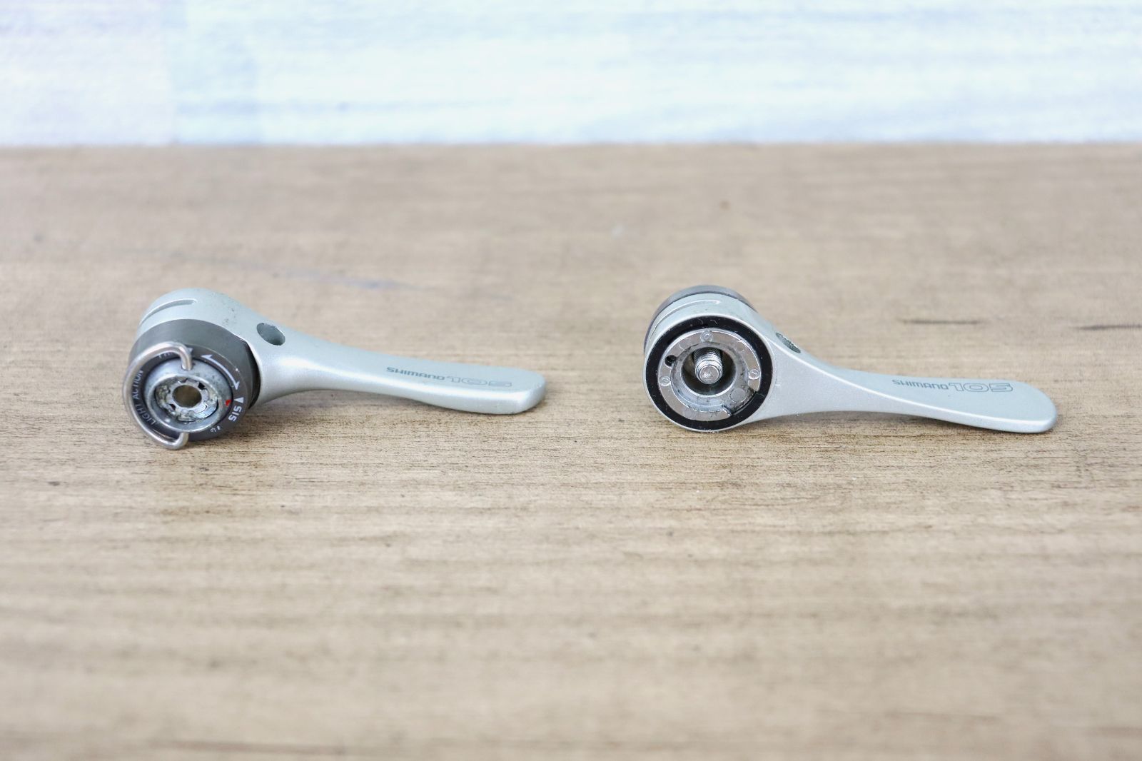 S55 レア SHIMANO シマノ 105 SL-1055 2×7速 7S Wレバー ダブル