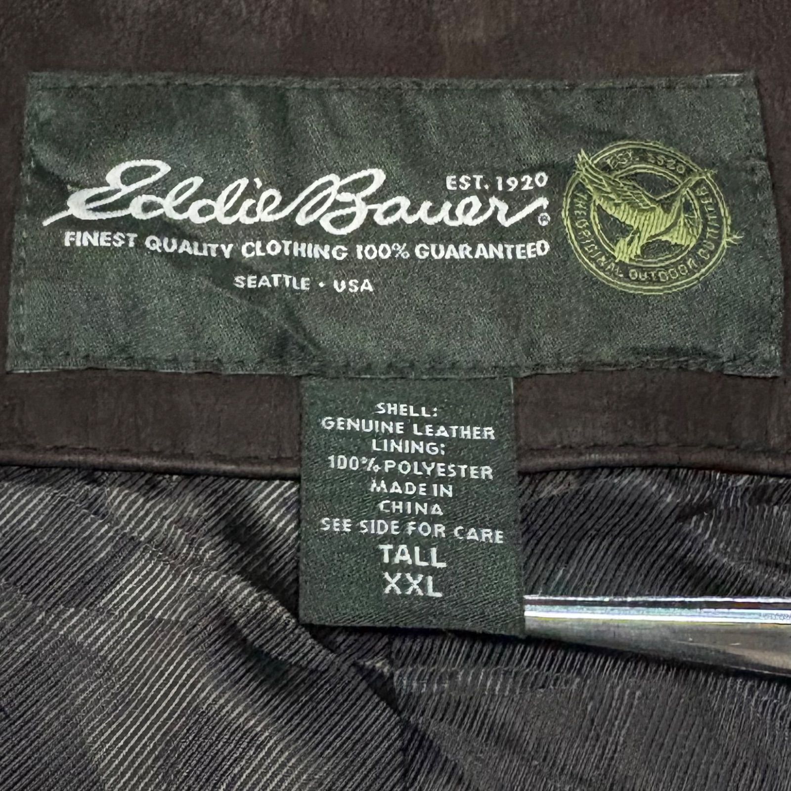 EddieBauer エディーバウアー LeatherJacket レザージャケット