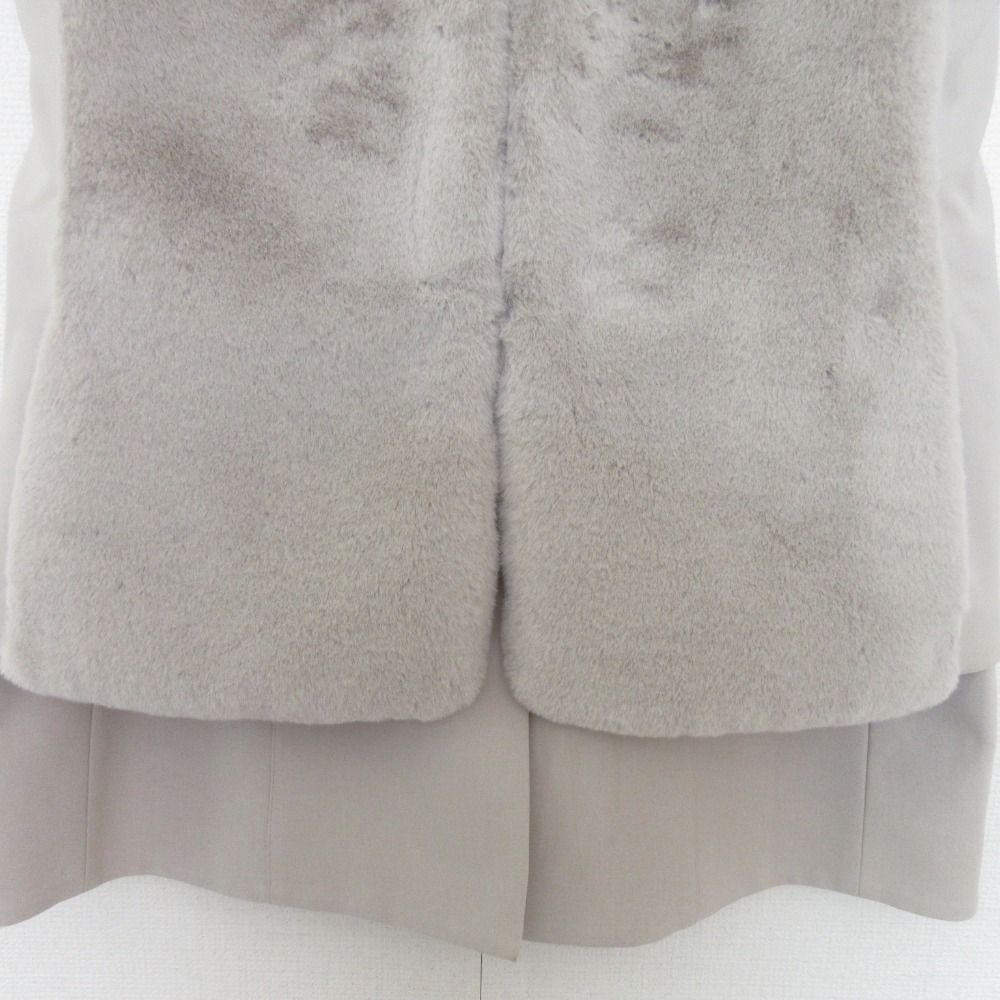 良品 24AW TO BE CHIC トゥービーシック フェイクファー3WAYジレ