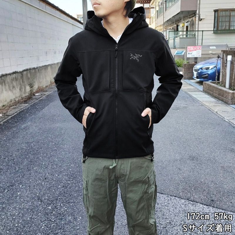 アークテリクス ARC'TERYX ガンマ MX フーディー ソフトシェル ジャケット Gamma MX Hoody ブラック サイズ : S  【X000006375】 ARCTERYX マウンテンパーカー メンズ 【新品】 - メルカリ